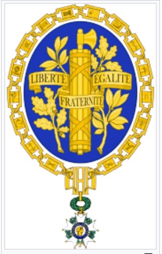 Armoiries de la République française avec branches de chêne